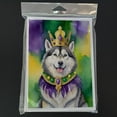 thumbnail image 3 of Alaskan Malamute King of Mardi Gras Greeting Cards Pack of 8 7 in x 5 in, 3 of 3