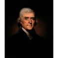 thumbnail image 2 of Rembrandt Peale 20x23 Black Ornate Framed Double Matted Museum Art Print Titled: Thomas Jefferson, 2 of 5