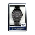 thumbnail image 3 of U.S. Polo Assn. Adult Male Analog Bracelet Watch in Gun Metal with Black Diamond (USC8066WM), 3 of 6