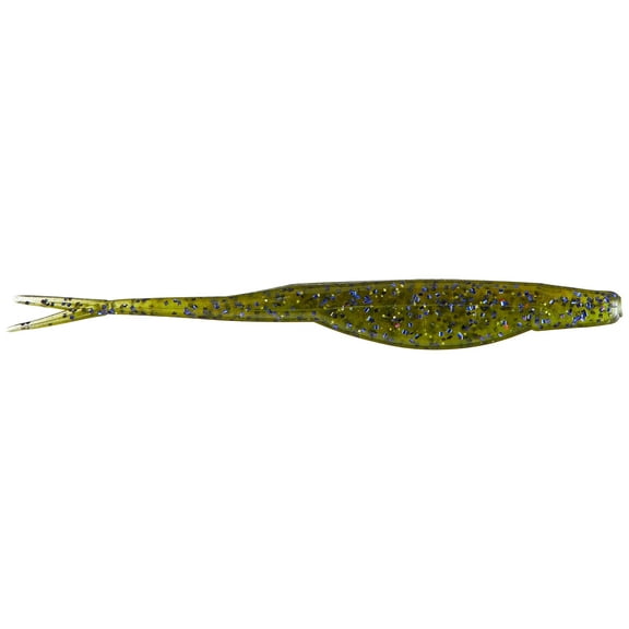 Zoom Super Fluke Mardi Gras 5'' 10 Pack Soft Plastic Jerkbait