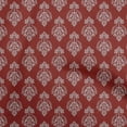 thumbnail image 1 of oneOone Cotton Poplin Red Fabric Mandala Sewing Material Print Fabric By The Yard 42 Inch Wide, 1 of 5