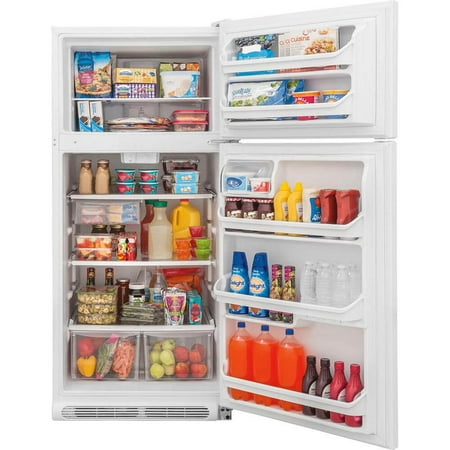 Frigidaire FFTR1821TW 18 Cu. Ft. White Top Freezer Refrigerator