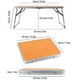 thumbnail image 1 of Portable Folding Table Outdoor Foldable Small Camping Table for Camping Picnic Beach, 1 of 5