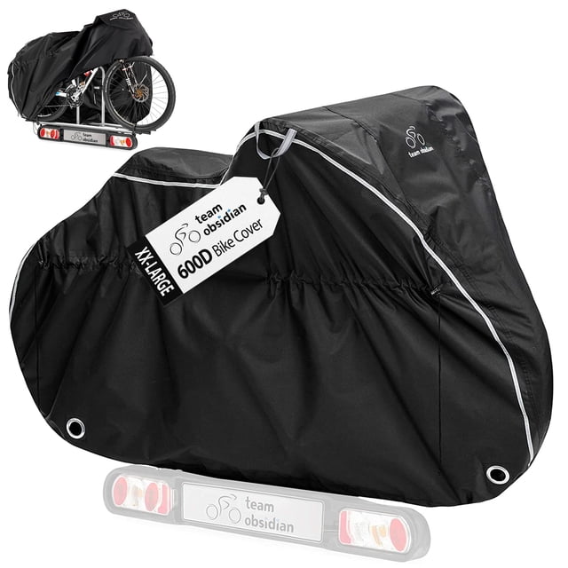 Team Obsidian: Fundas Para Bicicletas Almacenamiento O Transporte/Viajes Al Aire Libre Resistentes Al Agua 600D 300D O 210D Oxford Ripstop L Xl Xxl Para 1, 2 O 3 Bicicletas Compatible Con Bicicletas E