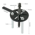 thumbnail image 5 of 18x Bearing Disassembly Puller Inner Hole Puller Removal Tool Bearing Puller Kit, 5 of 23