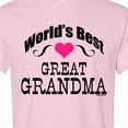 thumbnail image 4 of Inktastic World's Best Great Grandma T-Shirt, 4 of 5