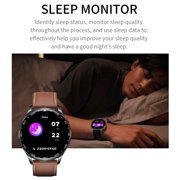 Rainbuvvy T97 Smartwatch, 1.39 inches, Built-in Bluetooth Headphones, 100 Sports Modes, for iOS/Android Sports Watches