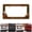 Christmas-B, variant on 2 Pcs Christmas License Plate Frame, Christmas Decoration License Plate Frame Holder, Holiday Metal Car Plate Frame Aluminum License Plate Frame Fits Standard