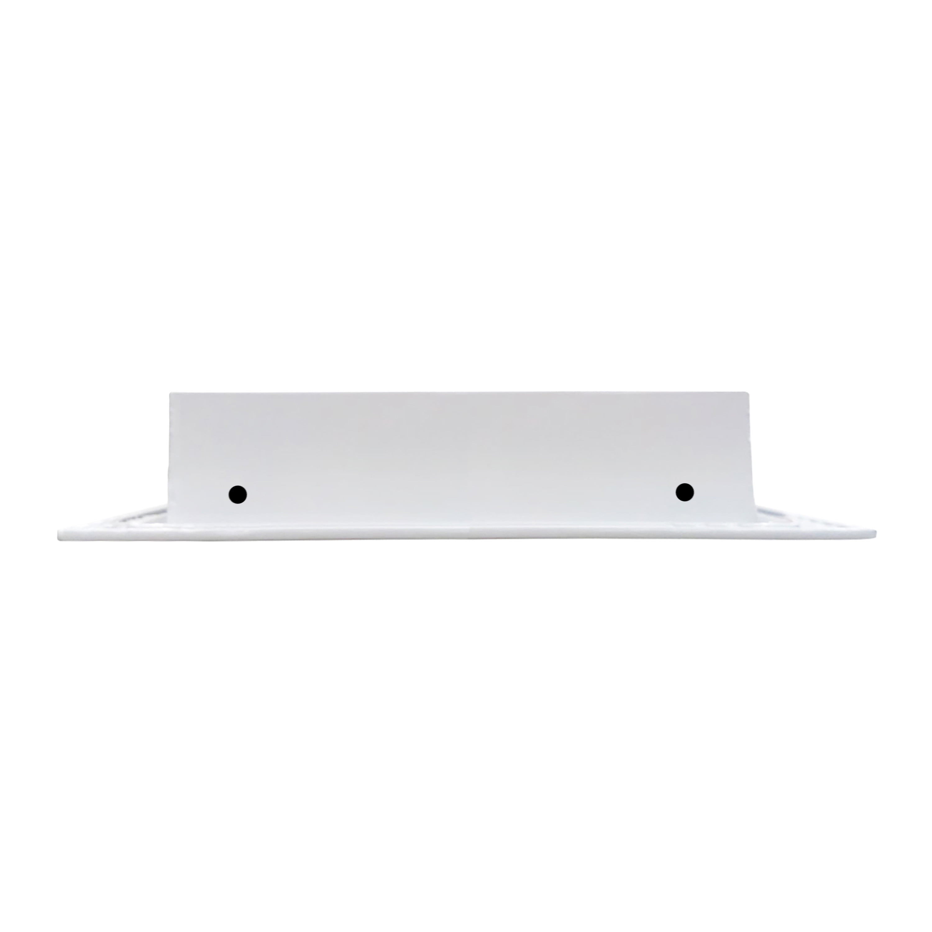 BUILDMART - 8x8 Modern AC Vent Cover - Decorative White Air Vent - Standard Linear Slot Diffuser - Register Grille for Ceiling, Walls & Floors - Texas Buildmart