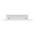 thumbnail image 3 of BUILDMART - 12x8 Modern AC Vent Cover - Decorative White Air Vent - Standard Linear Slot Diffuser - Register Grille for Ceiling, Walls & Floors - Texas Buildmart, 3 of 8