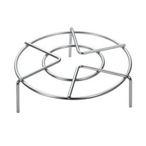 UNTERING Stainless Steel Rack Multi-Purpose Steam Tray Stock Steaming Tray Stand Kitchen Cookware Rice