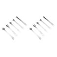 thumbnail image 3 of Inteprter 5 unids/set cucharas medidoras Mini cucharas de medida graduadas de acero inoxidable accesorio de cocina 2piezas, 3 of 6