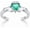 Claddagh Toe Ring, variant on Toe Ring for Women 925 Sterling Silver Adjustable Ladybug Toe Ring for Summer Beach Open Toe Rings Summer Beach Foot Jewelry for Women Mom Wife Friends