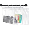 thumbnail image 1 of Hanging Storage Bags 24 Pack, Large Hook 10 x 12.5-inch Clear Plastic Bags for Classroom, Library and Pharmacy Use, 1 of 8