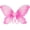 Pink, variant on Mozlly Fairy Costume Butterfly Wings - Glitter Fairy Wings Costume Accessories for Dress Up, Pretend Play, Halloween Costumes, and Birthday Party Fairy Wings for Girls and Boys - 21 Inches - Orange