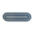 thumbnail image 1 of Better Trends Newport Braid Collection is Durable and Stain Resistant Reversible Indoor Utility Rug 100% Polypropylene in Vibrant Colors, 24" x 72" Runner, Slate Blue, 1 of 10
