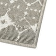 thumbnail image 6 of Unique Loom Outdoor Trellis Collection Area Rug - Cardak (2' x 6' Runner Gray/Ivory), 6 of 7