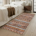 thumbnail image 2 of SIXHOME 2'x6' Runner Rugs Vintage Boho Washable Rugs Runner Soft Moroccan Geometric Indoor Runner for Kitchen Laundry Room Bathroom Hallway Bedroom Entryway Nonslip Aztec Rug Colorful and Red, 2 of 5