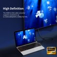 thumbnail image 4 of (1.8m) HDMI to VGA Adapter,HDMI to VGA Male to Male Cables,1.8 Meter 1080P HDMI to VGA Splitter,HDMI to SVGA Converter with Gold Plated Ports for Desktop,Projector,HDTV,Raspberry Pi,Roku,Xbox,etc, 4 of 5