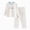 H406-Beige, variant on Baby Toddler Kids Viscose from Bamboo Pajamas Set Soft Pjs 2pcs Fall Winter Sleepwear 3 6 9 12 18 24 Months 2 3 4 5 6 7 8 9 Years(Beige,2-3 Y)