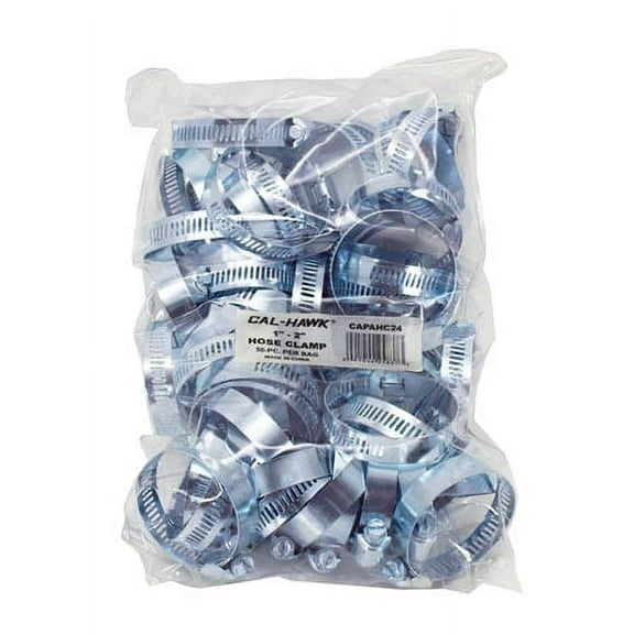 50-pc. 1" - 2" Hose Clamp