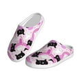thumbnail image 2 of Haiem Pink Girl Halloween Print Women's Fuzzy Memory Foam House Slipper Cozy Home Footwear Non-slip Winter Slippers-46/47, 2 of 7