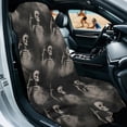 thumbnail image 2 of FOR U DESIGNS Skull Skeleton Print Car Seat Towel Cover Easy to Install Sweat Car Seat Protector for SUV Sedan Truck Athletic Running Towel for Summer Gym, 2 Pack, 2 of 7
