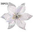 thumbnail image 3 of 30PCS-Polvo de Oro Flor de Navidad-Plata Ormromra LKX-2040-4, 3 of 7