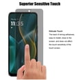 thumbnail image 5 of UZWZW 4 Pack Privacy Screen Protector Tempered Glass for Motorola Moto G 5G (2025), 5 of 7