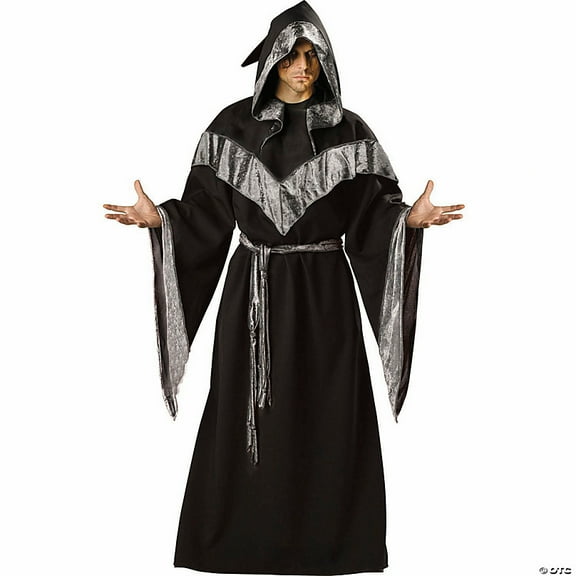 Morris Costumes FW134354 Dark Sorcerer Robe Costume for Adults - One Size