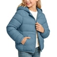 thumbnail image 5 of FAIWAD Boys Girls Winter Coat Puffer Hooded Jacket Zip up Quilted Outerwear for School Outdoor, 5 of 7
