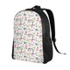 thumbnail image 2 of Disketp Summer Floral Mochila Unisex de Apertura Lateral Completa, Mochila para Laptop para Escuela, Trabajo y Viajes, 2 of 8