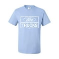 thumbnail image 2 of Wild Bobby, Ford Trucks White Sign, Cars and Trucks, Men Graphic Tee, Light Blue, XX-Large, 2 of 4