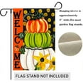 thumbnail image 3 of Pumpkin House Flag 28 x 40 Inch Welcome Fall Garden Flag Decorative House Yard Double Sided Flag for Autumn Seasonal Decoration, 3 of 5