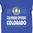 thumbnail image 4 of Inktastic Colorado Springs Colorado Mountains Boys or Girls Baby Bodysuit, 4 of 5