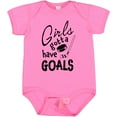 thumbnail image 3 of Inktastic Girls Gotta Have Goals Hockey Player Girls Baby Bodysuit, 3 of 5