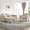 Beige, variant on Mjkone 2 Pieces Living Room Furniture Sets,Linen Sectional Sofas and Couches Set with Storage Ottoman for Living Room, 3-Seater + Accent Chair + Ottoman,Beige