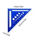 thumbnail image 3 of Herramienta Carpintería Ángulo Medidores Triangulares Triangular 7 Pulgadas Tri Métrico, 3 of 9