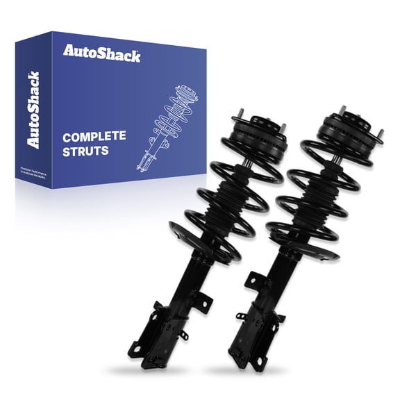 AutoShack Front Complete Strut & Coil Spring Left & Right Replacement for 2008-2014 Dodge Avenger 2011-2014 Chrysler 200 2007-2010 Chrysler Sebring 2-PC Set