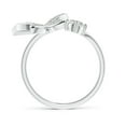 thumbnail image 2 of ANGARA Natural 0.23 Ct. Diamond Fashion Ring in 14K White Gold for Women (Ring Size: 3.5), 2 of 9