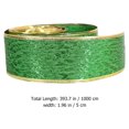 thumbnail image 4 of Weiweiguan 1Roll Bouquet Wrapping Ribbon St. Patrick's Day Gift Cake Ribbon DIY Ribbon Decor, 4 of 6