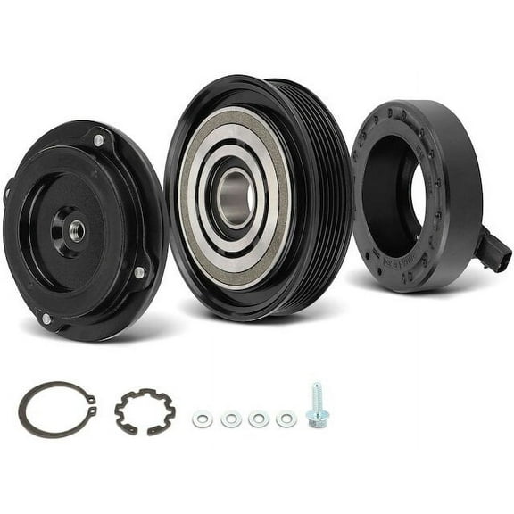 A/C Compressor Clutch Kit One Set - Compatible with 2005 - 2007 Honda Odyssey 3.5L V6 2006