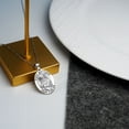 thumbnail image 6 of Picturesongold.Com Saint Matthew Oval Religious Medal Female Adult - 3/4 inch x 1 inch - Sterling Silver, 6 of 8