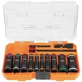 thumbnail image 1 of Juego de enchufes Klein Tools KNECT Flip-20 Deep Impact 20 SAE y métrico, 1 of 5