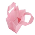 thumbnail image 2 of SSWBasics Medium Pink Frosted Plastic Shopping Bags -  8" x 5" x 10" - Case of 100 - Ideal for Retail Purchases  Special Occasions  and Gifts - Made of High Density Polyethylene (HDPE), 2 of 4
