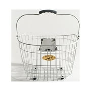 Nantucket Surfside Wide Slat Wire Handlebar Basket with Quick Release