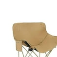 thumbnail image 6 of Folding Camping Chair Outdoor Moon Chair Folded Picnic Seat Tear Resistant Oxford Cloth for Garden Lawn Picnic, 6 of 9