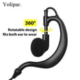 thumbnail image 3 of Auriculares de radio bidireccionales Yolipar CLS1110 CLS1410 para Motorola Radio, 3 of 4