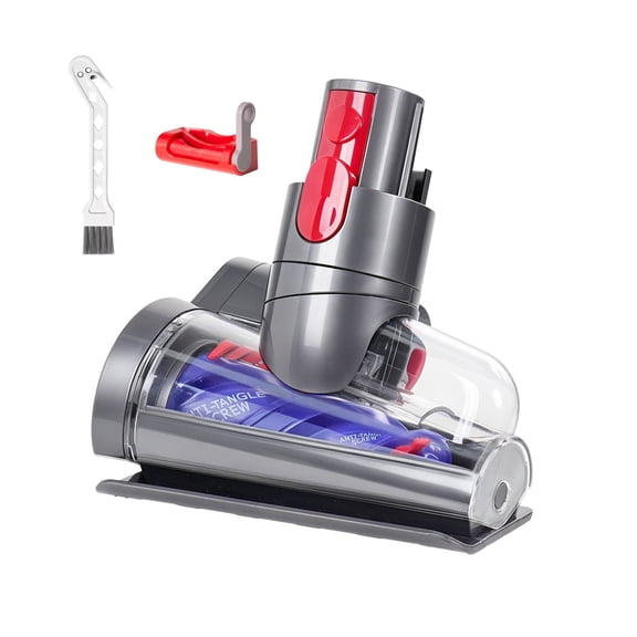 Siryelec Mini Motorized Cleaner Head Compatible with Dyson V7 V8 V10 V11 V15 Cordless Vacuums,Pet Fur Removal Vacuum Attachment for Sofa, Carpeted Stairs, Car Seats.