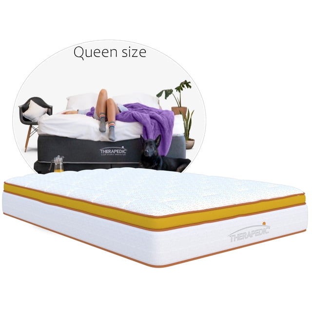 Colchon Queen Size Therapedic Confort Gold Premium